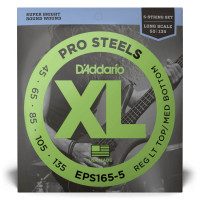 D'ADDARIO EPS165-5 XL PROSTEELS (45-135)
